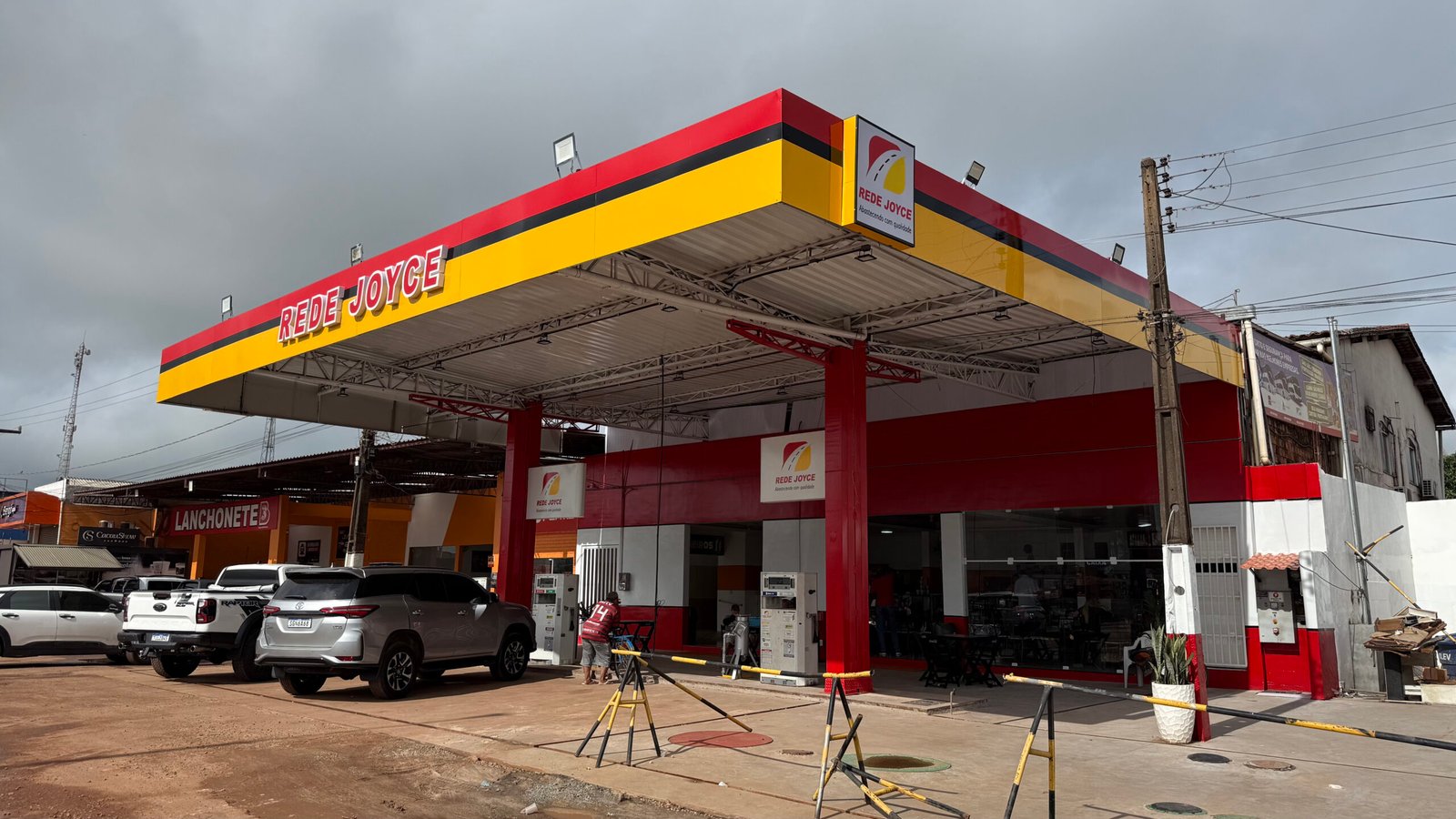 Estrutura limpa e moderna